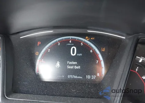 2019 Honda Civic Sport from USA, damaged, VIN SHHFK7H47KU215558